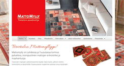 Desktop Screenshot of mattomylly.fi